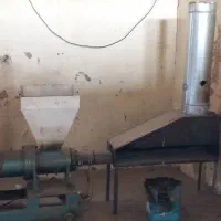 خط تولید ذغال چینی همراه با دو عدد کوره صنعتی