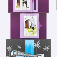 کلیه پروژه های دانشجویی بیان طرح دستی معماری|خدمات آموزشی|تهران, کوثر|دیوار