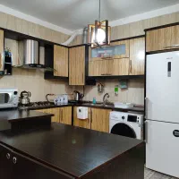 کابینت دست دوم با سینک و گاز و هود