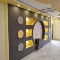 نقاش و نقاشی ساختمان رنگ امیزی کناف و خرده کاری|خدمات پیشه و مهارت|تهران, هاشمی|دیوار