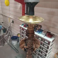 قلیان چوبی خاص|کلکسیون و سرگرمی|خوی, |دیوار