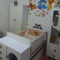 سرویس چوب کودک نوجوان|تخت و سرویس خواب|مشهد, چهارچشمه|دیوار