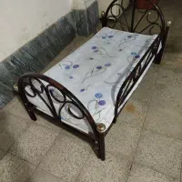 تخت خواب نوجوان با تشک|تخت و سرویس خواب|اردبیل, |دیوار