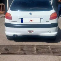 پژو206سفید کم کار