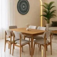 میز و صندلی ناهارخوری  نهار خوری مینیمال نوبلMax