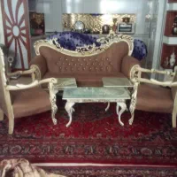 مبل ۸ نفره چوبی|مبلمان خانگی و میز عسلی|تبریز, |دیوار