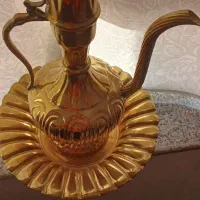 قابلمه مسی وآفتابه برونج|حراج|بناب, |دیوار