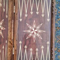 تخته نرد چوبی