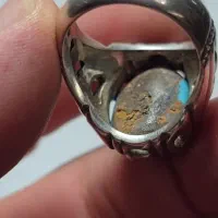 انگشتر فیروزه نیشابور رکاب فدیوم جدی|جواهرات|میبد, |دیوار