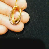 گوشواره طلا با فاکتور|جواهرات|ساوه, |دیوار