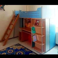 تخت نوجوان|تخت و سرویس خواب|بومهن, |دیوار
