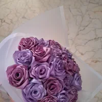 گل ربانی دست ساز مناسب هدیه و دکور