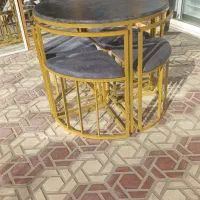 نهارخوری فلزی کمجا رنگ ثابت(گالری تک)