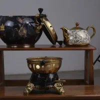 سماور گازی،طرح سنگ،گلستان مادر