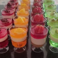 انواع فینگرفودو ژله تک‌نفره روز مادر وپذیرایی یلدا