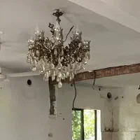 لوستر برنجی