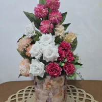 گل و گلدان|گل مصنوعی|کبودرآهنگ, |دیوار