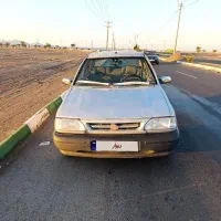 پراید نقره‌ای مدل88