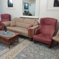 مبل هفت نفره|مبلمان خانگی و میز عسلی|اسفرورین, |دیوار