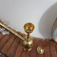 قلیان برنجی قدیمی|کلکسیون سکه، تمبر، اسکناس|رشت, سعدی (تختی)|دیوار