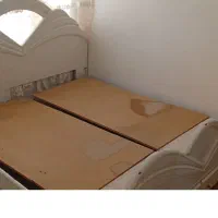 تختخواب دو نفره همراه میز آرایش