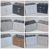 اجاق گاز بدنه کابینتی صفحه استیل مدل1009