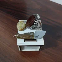 انگشتر نقر باسنگ قدیمی