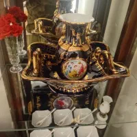 ظروف چینی لیلی مجنون سرمه ای|صنایع دستی و سایر لوازم تزئینی|نیشابور, شهرک رسولی|دیوار