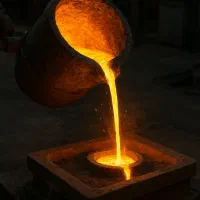 قالبسازی و ریخته گری چدن، فولاد، آلومینیوم