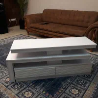 فروش میز تلویزیون سفید