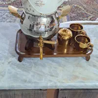 ست کتری و قوری کروپ ست