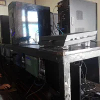 کیس کامپیوتر اماده با مانیتور مخصموص گیم نت