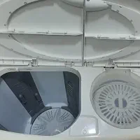 ماشین لباسشویی دوقلو  ۸.۵ کیلویی الکتروتک|ماشین لباسشویی و خشک‌کن لباس|ورامین, خیر آباد|دیوار