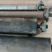 چند عدد غلت با روکش لاستیک و بدون لاستیک