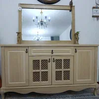 آینه کنسول +میز tv