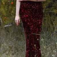 لباس مجلسی پولکی