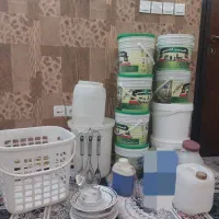 ۸عددسطل ۱۰کیلویی سبدبزرگ سطل دردار۲۰کیلویی