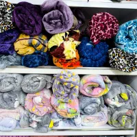 پتو دو نفره مسافرتی گرم بالا +تن پوش وارداتی|رختخواب، بالش، پتو|بندر ماهشهر, |دیوار