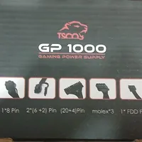 پاور گیمینگ ۶۵۰ وات تسکو مدل GP 1000|قطعات و لوازم جانبی رایانه|قائن, |دیوار