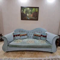 میز ناهارخوری 8 نفره - میز عسلی- کاناپه 3نفره|میز و صندلی غذاخوری|تهران, شمس‌آباد|دیوار