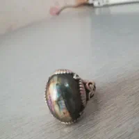 انگشتر نقره لابرادوریت 11گرم|جواهرات|تهران, صد دستگاه|دیوار