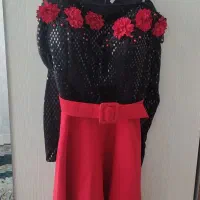 لباس مجلسی عروسکی مارک دار