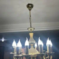 لوستر برنز بدون خط و خش|لوستر و چراغ آویز|ساری, |دیوار