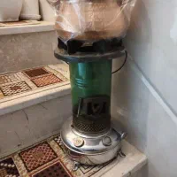 چراغ خوراک پزی قدیمی نفتی و سالم و عروس هلندی