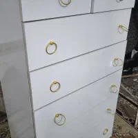 دراور ۵ کشویی و دو کشوی کلید دار در حد نو|جاکفشی، کمد، دراور|میانه, |دیوار