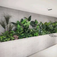 (درخت نخل وارداتی) برگ پهن فلاور باکس درختچه فنیکس|گل مصنوعی|تهران, افسریه شمالی|دیوار