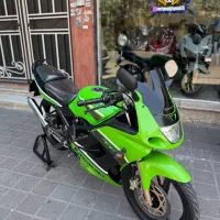 کاوازاکی زدایکسZX150پلاک ملی تهران123