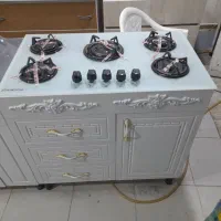 اجاق گاز صفر یک سال ضمانتی شیشه۸میل ۱۵ملیون