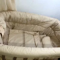 گهواره وتخت نوزاد چوبی|اسباب و اثاث بچه|رشت, گیل|دیوار