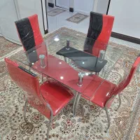 فروش میز وصندلی غذاخوری چهار نفره درجه یک|میز و صندلی غذاخوری|نجف‌آباد, یزدانشهر|دیوار